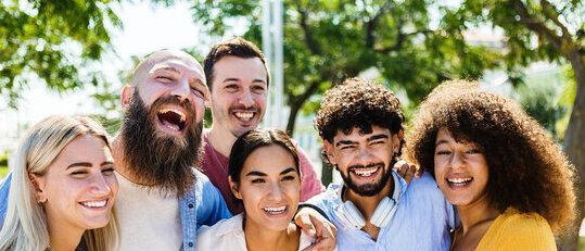 People connecting through Zevi